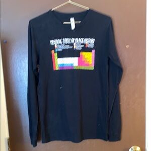 💋 Black Long Sleeve Tee periodic table of black history